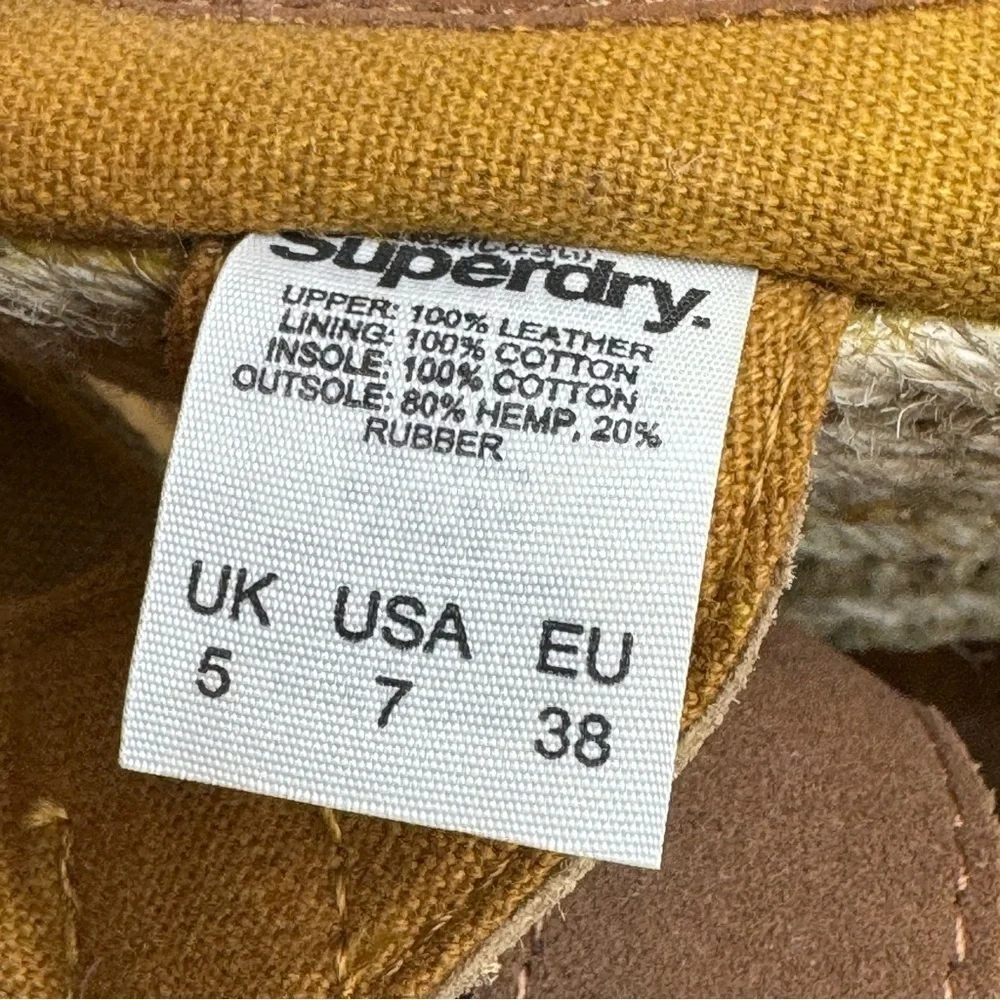 Superdry Isabella Espadrille Wedge Shoe Sandals